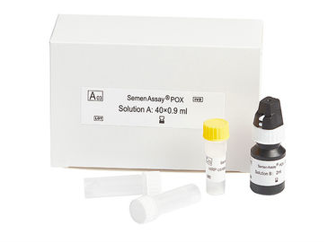 Kit de teste de leucócitos de sêmen para coloração com peroxidase 40T/kit Kit de teste de função de esperma