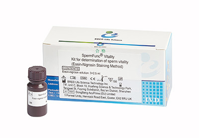 Solução de coloração de Eosina Nigrosina para teste de vitalidade de esperma 150T/Kit para detecção