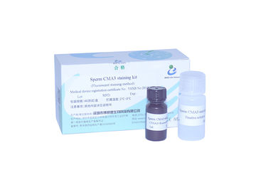 Kit de coloração de esperma CMA3 com 99% de precisão 3 - 5min Teste de deficiência de protamina